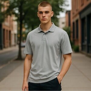 Lululemon Men’s Blue Polo Shirt Size XL Live In Practice